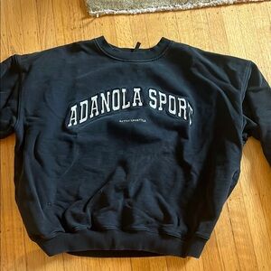 Black Adanola Sweatshirt